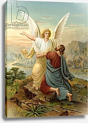 Постер Эббингхаус Вильгельм (1864-1951) Jacob fights with an Angel