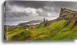 Постер Шотландия. Гора 