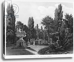 Постер Ваузель Джон First view of the great garden, Musee des Monuments Francais, Paris, 1816