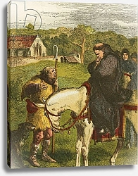 Постер Гиберрт Джон Сэр King John and the Abbot of Canterbury
