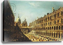 Постер Мариески Микеле The Courtyard of the Doge's Palace, Venice,