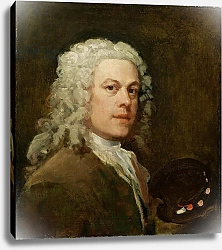 Постер Хогарт Уильям Self Portrait, c.1735-40