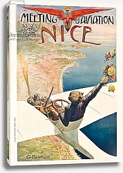 Постер Meeting d'Aviation, April 10-25, 1910, Nice, 1910