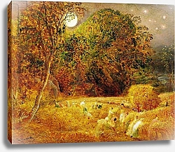 Постер Палмер Самуэль The Harvest Moon, 1833