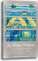 Постер Шуманн Никки The Maine festival