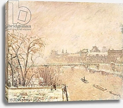 Постер Писсарро Камиль (Camille Pissarro) The Seine from the Pont-Neuf, 1902