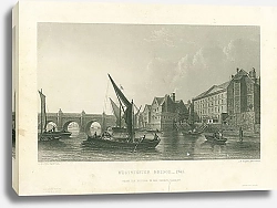 Постер Вестминстерский мост - 1745