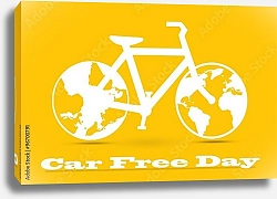 Постер Car Free Day