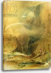 Постер Тернер Уильям (William Turner) Devil's Bridge, St. Gotthard's Pass, c.1804