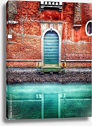 Постер Италия. Венецианская дверь