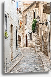 Постер Испания. Древние улочки города Ситжес 