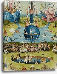 Постер Босх Иероним The Garden of Earthly Delights: Allegory of Luxury, detail of the central panel, c.1500 2
