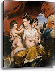 Постер Рейнолдс Джошуа Lady Cockburn and her Three Eldest Sons, 1773