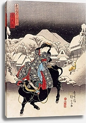 Постер Утагава Кунисада View of Kanbara