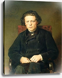Постер Перов Василий Portrait of Anton Rubinstein 1870