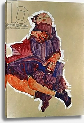 Постер Шиле Эгон (Egon Schiele) Sleeping Child, 1910