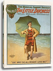 Постер Американский Литограф К The little duchess the musical comedy success.