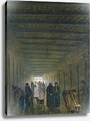 Постер Робер Юбер Corridor of the Saint-Lazare Prison in 1793