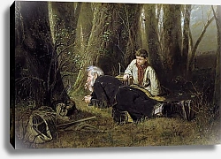 Постер Перов Василий Птицелов. 1870