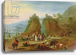 Постер Шовард Матьюс Figures and cattle, 17th century