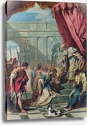 Постер Риччи Себастьяно Есфирь перед Агасфером