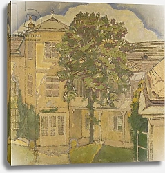 Постер Мозер Коло Flowering Chestnut Tree in the Garden; Bluhende Kastanienbaum im Garten,