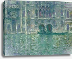 Постер Моне Клод (Claude Monet) Palazzo da Mula, Venice, 1908