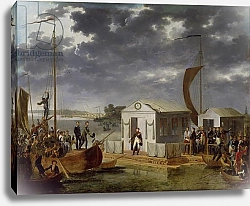 Постер Роен Адольф Meeting between Napoleon Bonaparte and Alexander I of Russia at Niemen, 25th June 1807, 1808