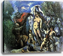 Постер Сезанн Поль (Paul Cezanne) Искушение св. Антония