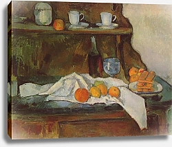 Постер Сезанн Поль (Paul Cezanne) Буфет