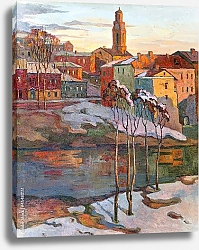 Постер Городской пейзаж Витебска