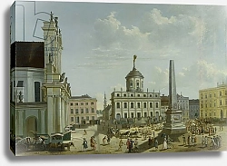 Постер Барон Карл View of the Town Hall, 1772