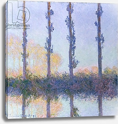 Постер Моне Клод (Claude Monet) The Four Trees, 1891