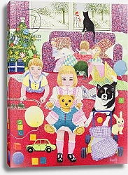 Постер Скотт Пэт (совр) Teddy's Christmas Pyjamas