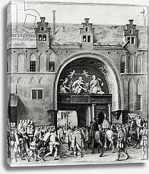 Постер Школа: Фламандская 16в. Entry of Hercule Francois of France, Duke of Alencon into Antwerp, 19th February 1582
