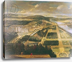 Постер Аллегрен Этьен View of the Chateau and Gardens of St. Cloud,