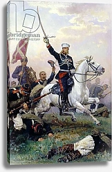 Постер Дмитриев-Оренбургский Николай General M.D. Skobelev in the Russian-Turkish War, 1883 1