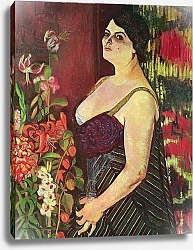Постер Валадон Мэри Portrait of Madame Coquiot, 1918
