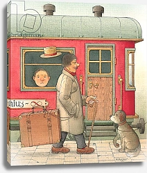Постер Каспаравичус Кестутис (совр) Suitcase, 2006
