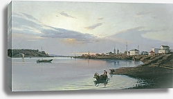 Постер Добровольский Николай Набережная Ангары в Иркутске. 1886