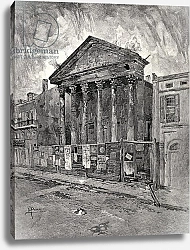 Постер Пеннел Джозеф The Old Bank in Toulouse Street, New Orleans, 1883