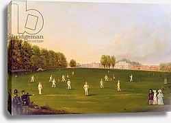 Постер Школа: Английская 19в. First Grand Match of cricket played by members of the Royal Amateur Society, 1836