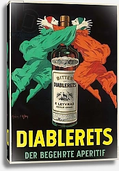 Постер Advertising poster for the aperitif Diablerets