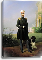 Постер Ботман Егор Портрет императора Николая I. 1849