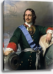 Постер Деларош Ипполит Peter I the Great 1838