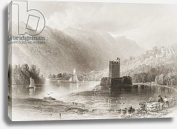 Постер Бартлет Уильям (последователи, грав) Narrow Water Castle, County Down, Northern Ireland, 1860s