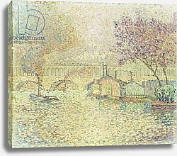 Постер Синьяк Поль (Paul Signac) The Viaduct at Auteuil, c.1900