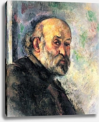 Постер Сезанн Поль (Paul Cezanne) Автопортрет 36