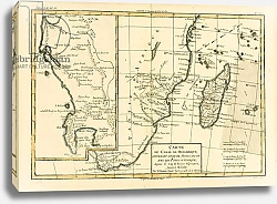 Постер Бонне Чарльз (карты) Southern Africa, 1780