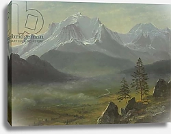 Постер Бирштад Альберт Mont Blanc